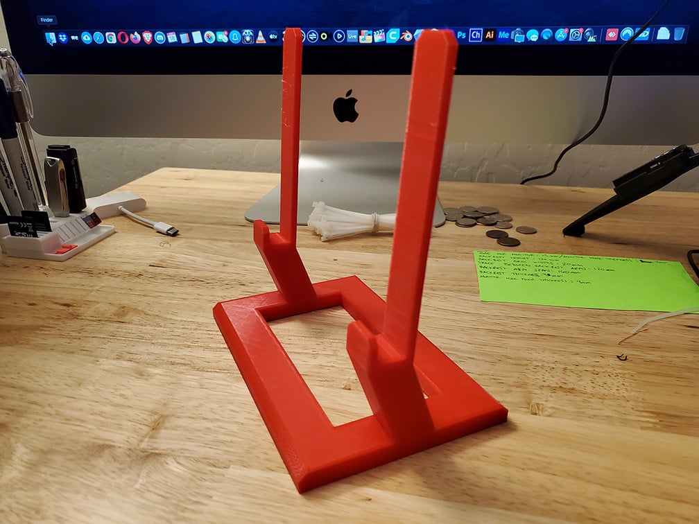Kompakt Skærm- og iPad-Stand