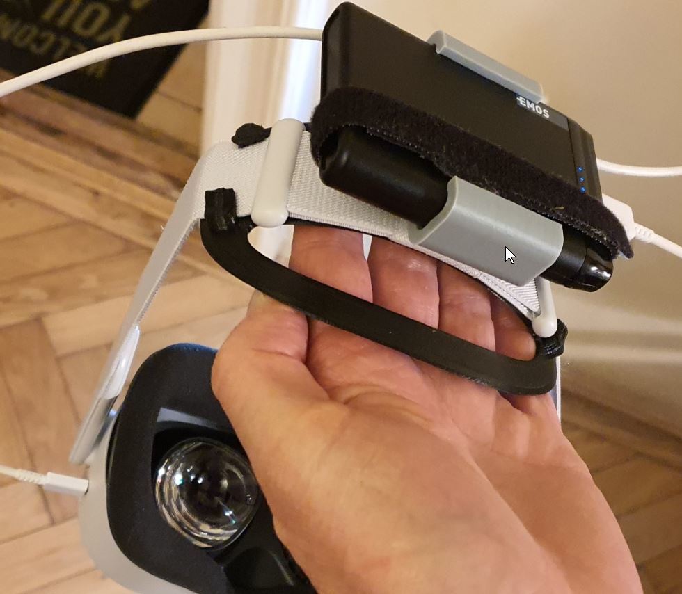 Batteriholder til Oculus Quest 2 – Forbedret Komfort og Spilletid