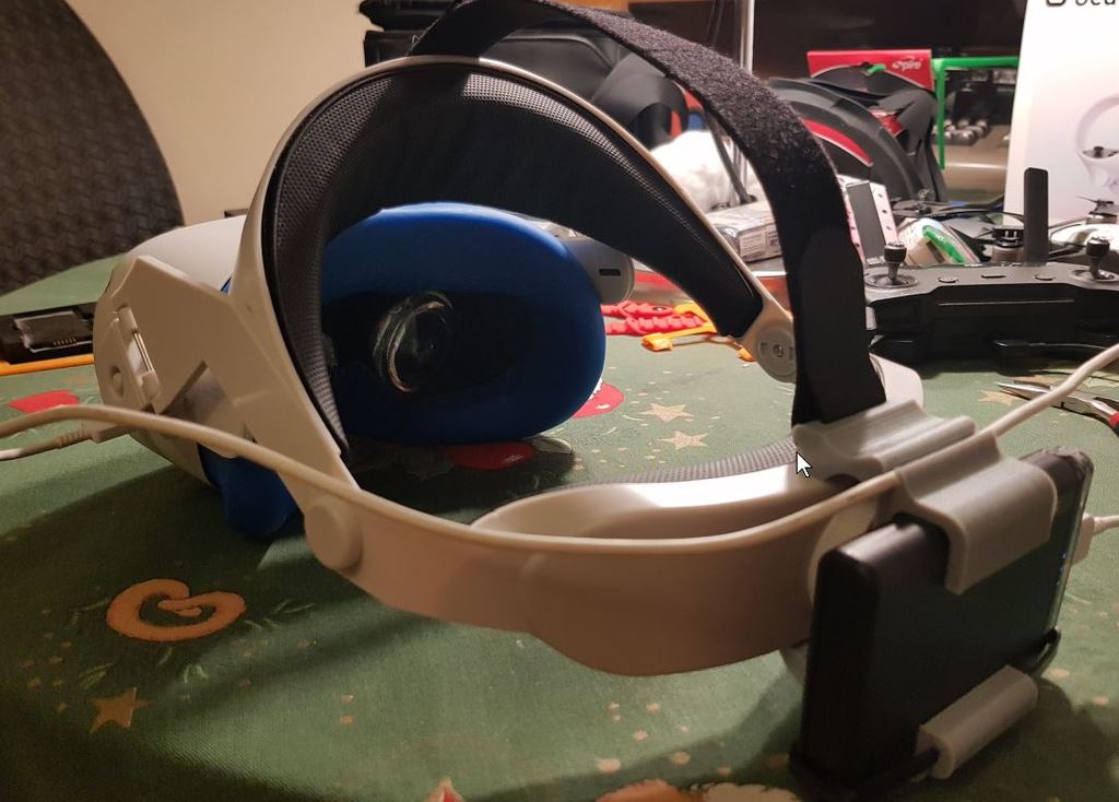 Batteriholder til Oculus Quest 2 – Forbedret Komfort og Spilletid