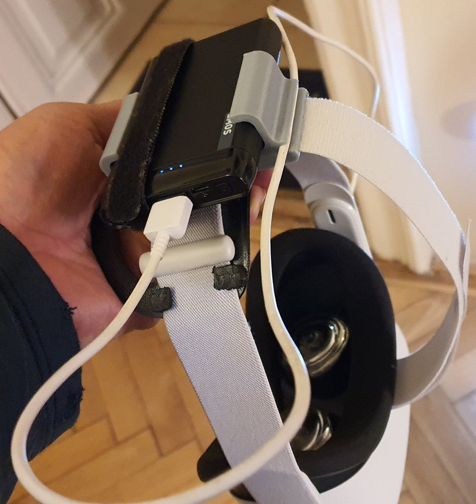 Batteriholder til Oculus Quest 2 – Forbedret Komfort og Spilletid