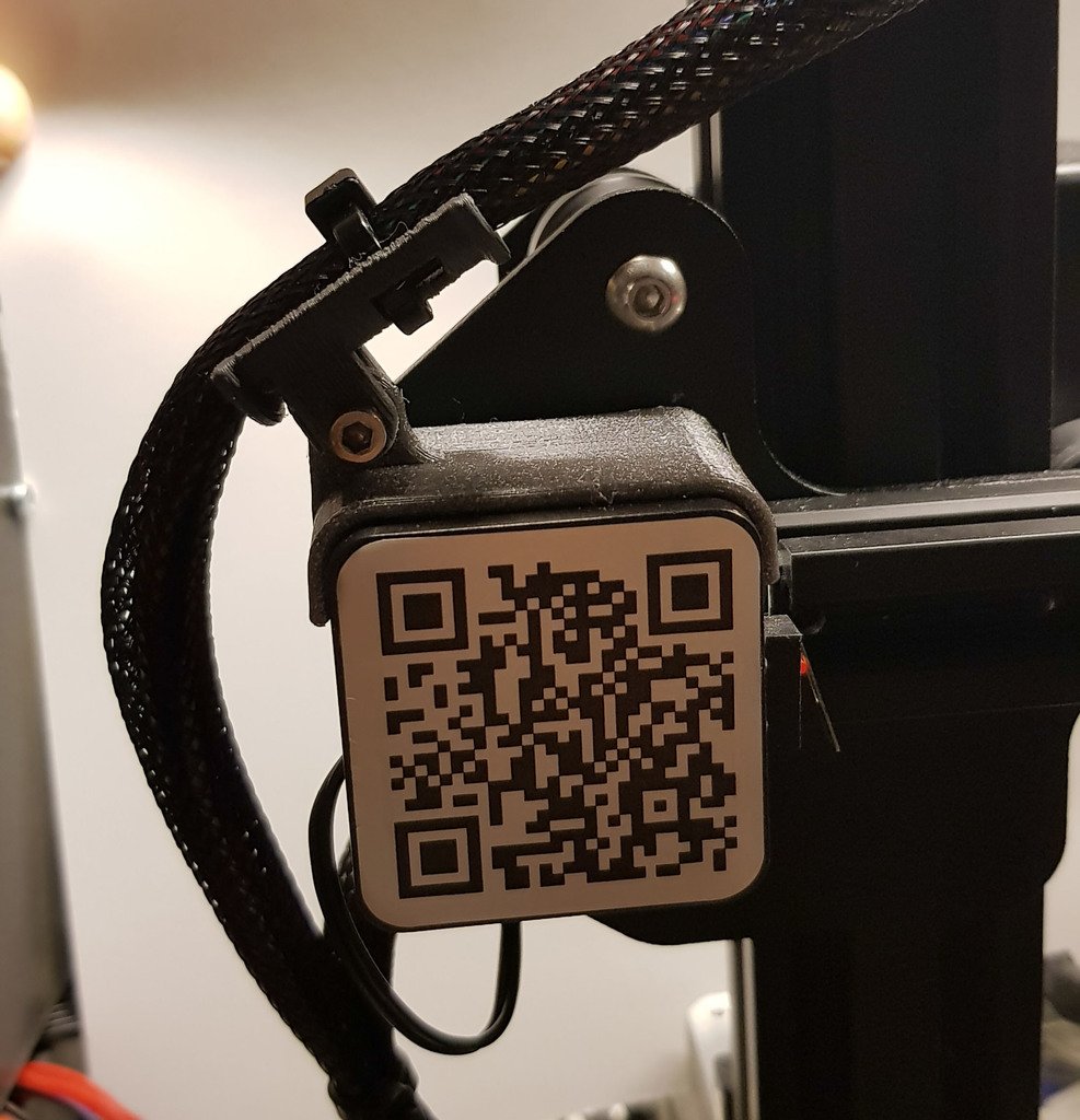 Ender 3 X-akse Kabelholder til Kabelstyring