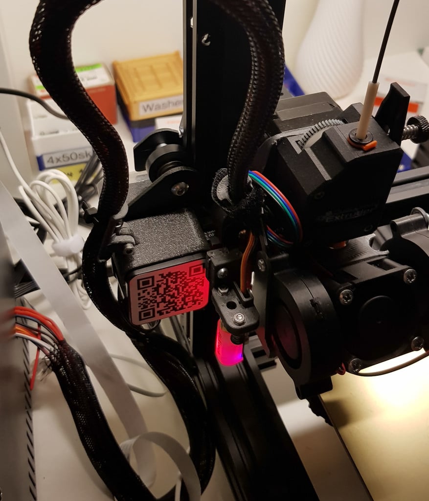 Ender 3 X-akse Kabelholder til Kabelstyring