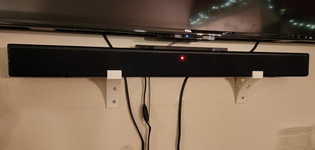 Vægmontering til Samsung Soundbar under TV