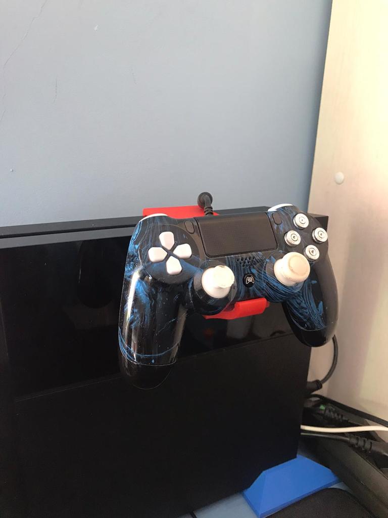 DualShock 4 Controller Holder og Lodret Stander til PlayStation 4 (PS4) Fat