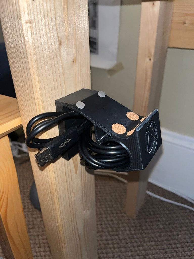 Xbox Controller Vægmontering med Kabelholder