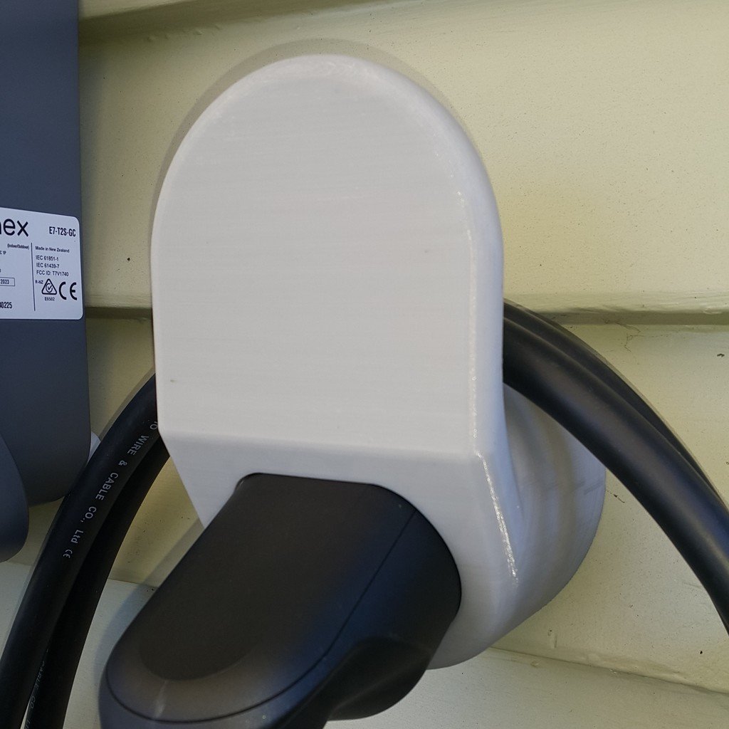 Type 2 EV Ladekabel- og Stikholder