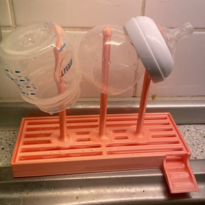 Funktionel Køkkenvask Organizer med Flaskeholder