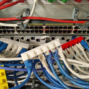 RJ45 Ethernet Kabel Organizer til Enhedsudskiftning