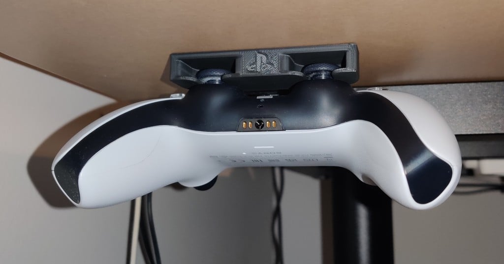 PS5 og PS4 Controller Holder til Under Skrivebord