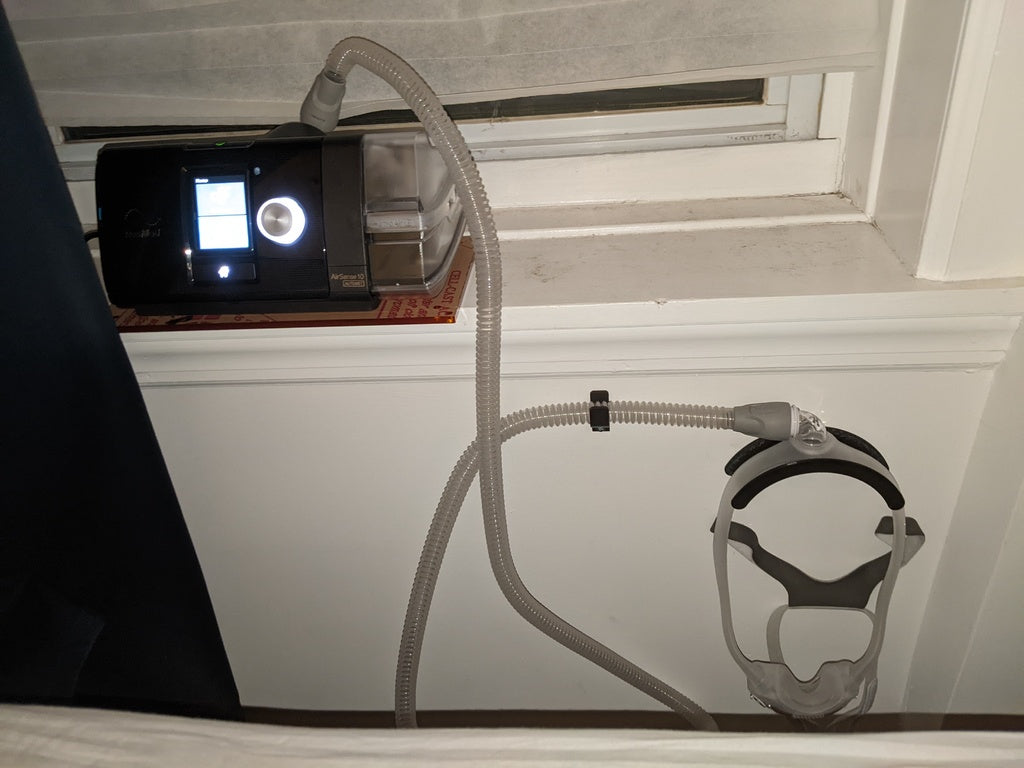 CPAP Maskestativ og Slangeholder til Philips Respironics DreamWear