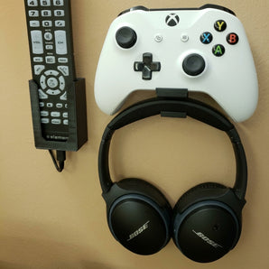 Smart Vægmonteret Holder til Gaming Controller, Hovedtelefoner og Fjernbetjening