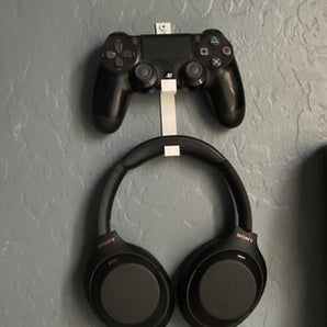 Vægmonteret Ophæng til PS4 Controller og Høretelefoner
