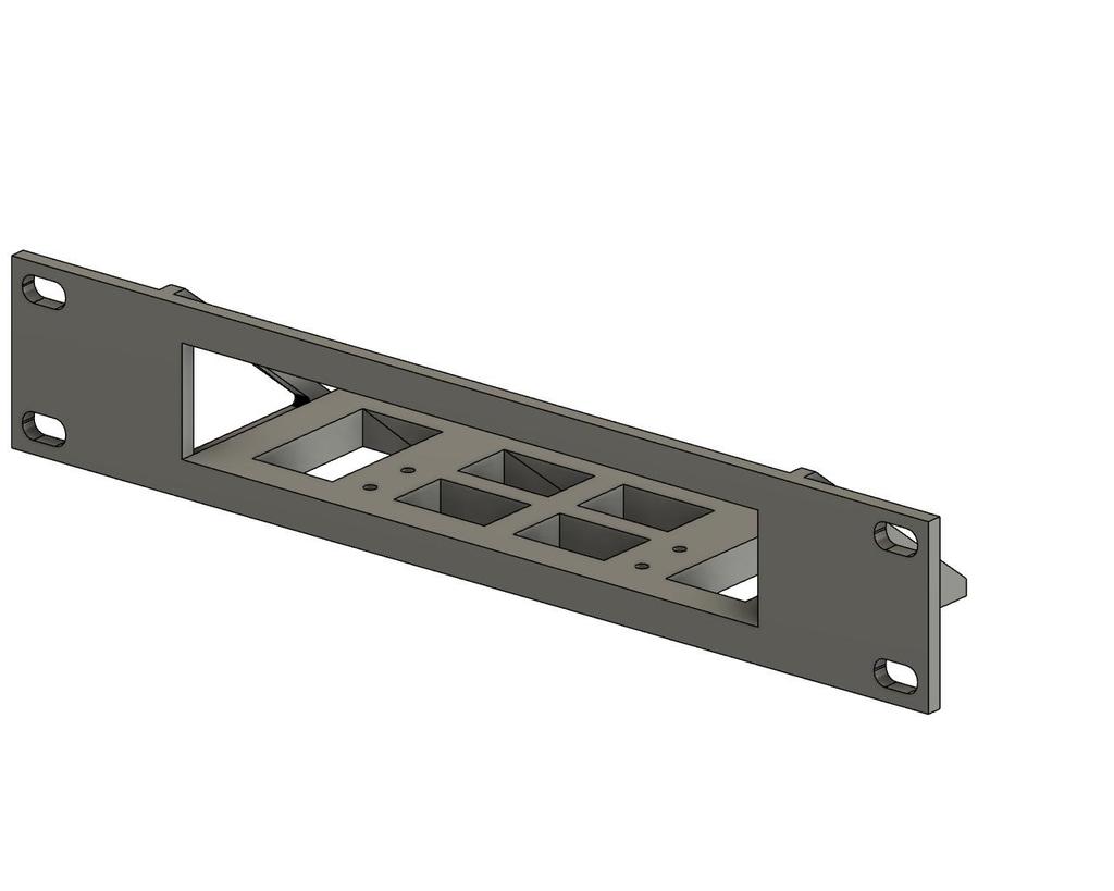 Rackmount til Netgear GS308 - 10 Tommer Netværksskabe