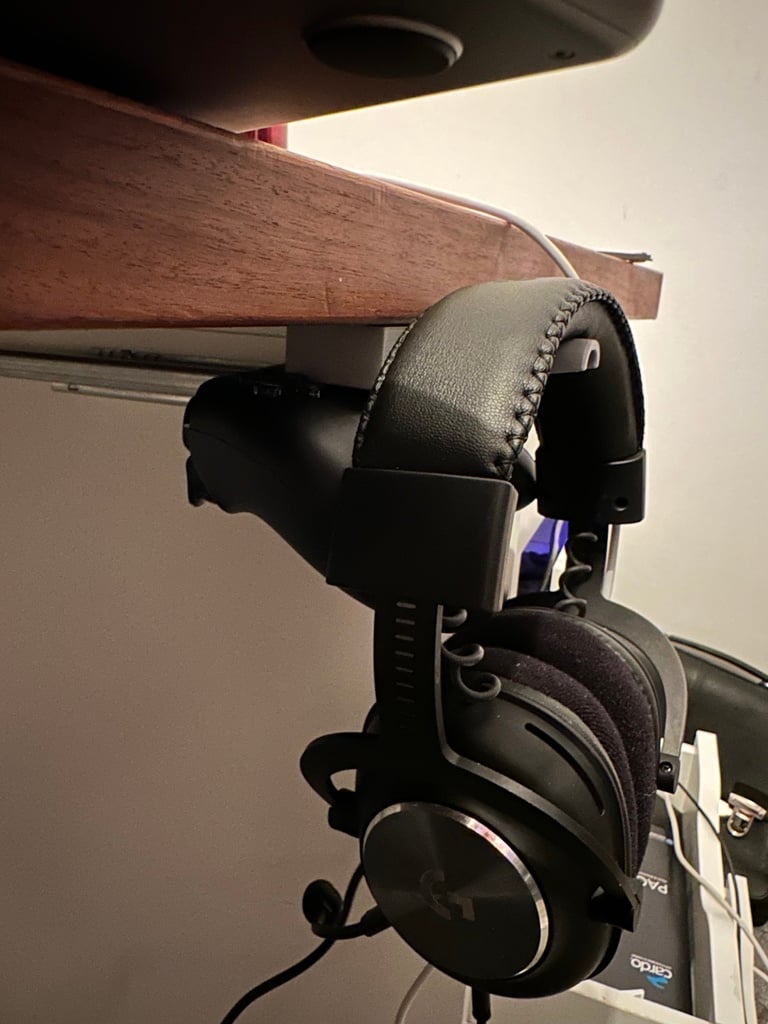 Skrivebordsholder til PS5 Controller og Headset