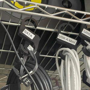 Praktisk Kabelkrog med Etiketfunktion