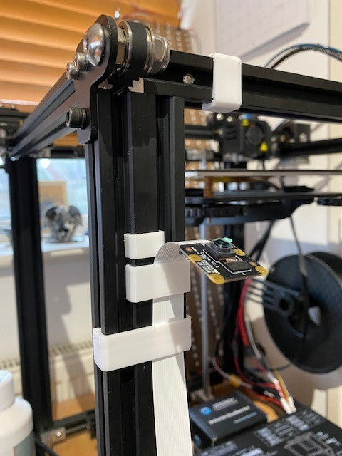 Ender Frame Clips - Kabelclips til effektiv kabeloprydning (Ender 3/5, Creality)