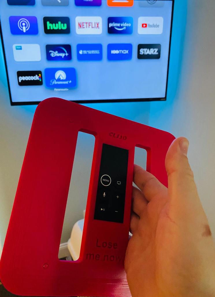 Tabssikker Etui til Apple TV Fjernbetjening