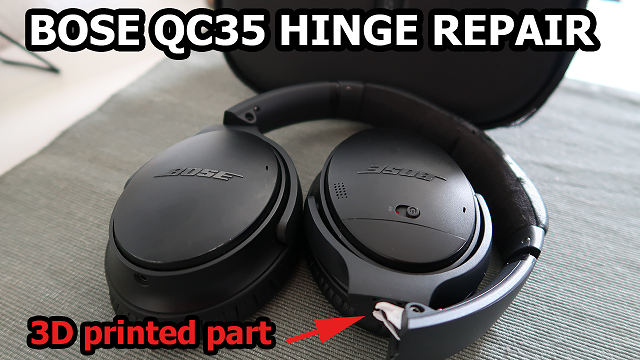 Erstatningshængsel til Bose QuietComfort 35 (QC35 I & II)
