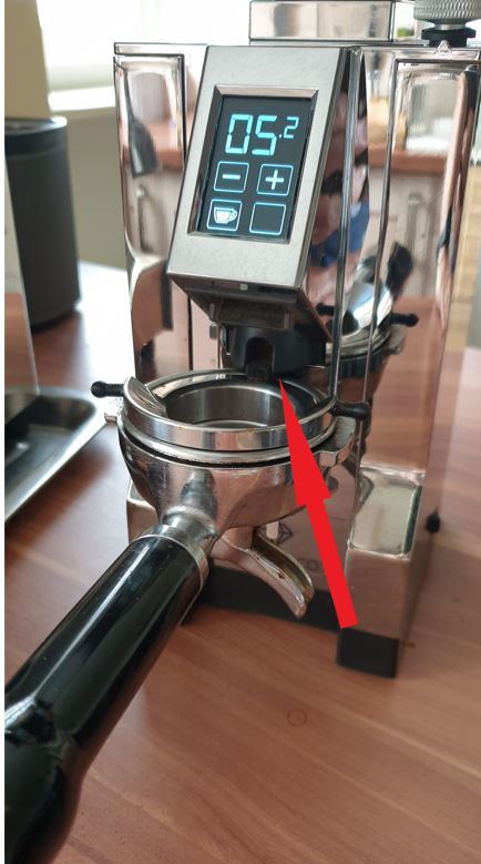 Forbedringer til Eureka Mignon: Portafilterholder og Kaffetragt