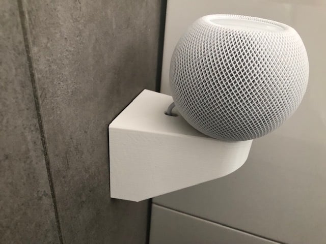 Vægmontering til HomePod Mini ved stikkontakt