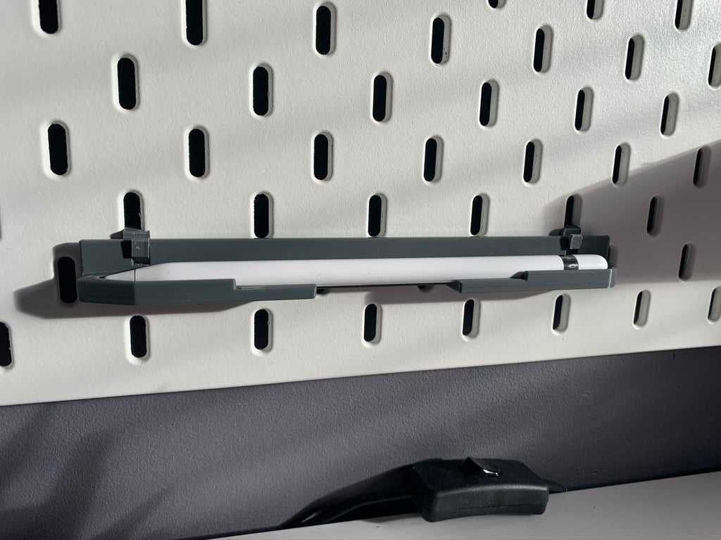 Holder til Apple Pencil (1. og 2. generation) til IKEA SKÅDIS Opslagstavle