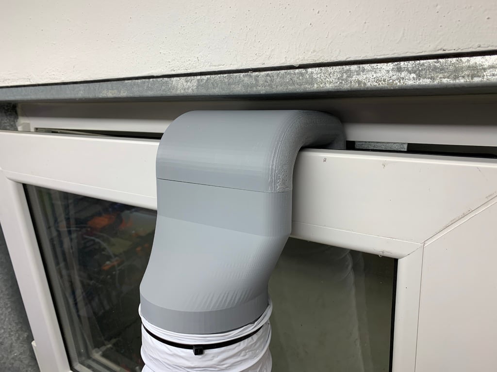 K40 Kipvinduesudsugningsadapter til 100mm Slanger