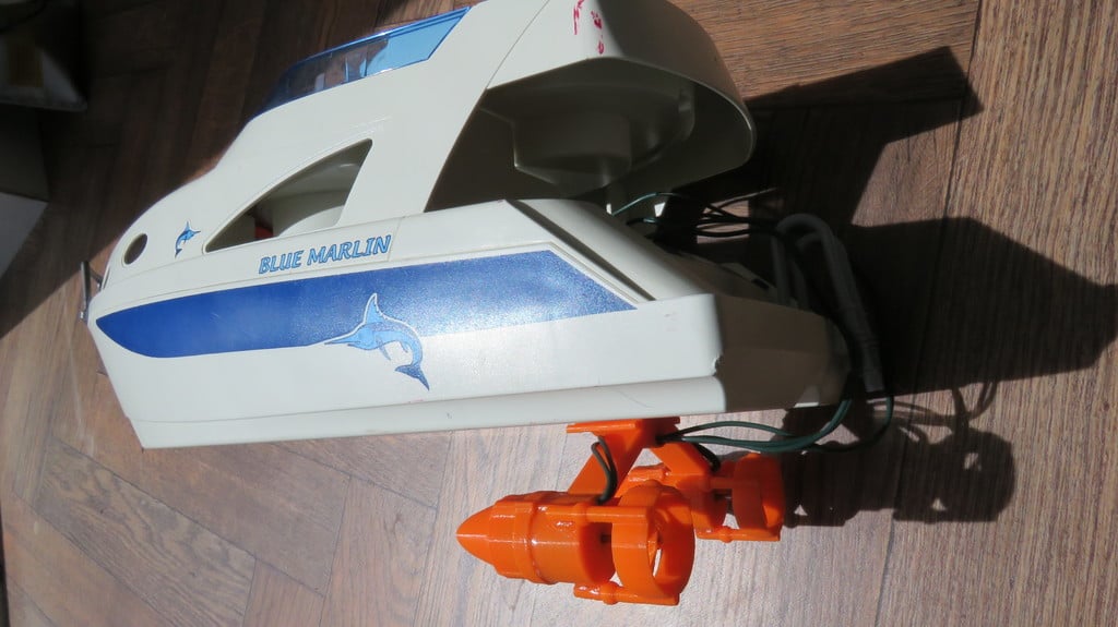 Playmobil Båd: Twin Motor Pod til Fjernstyring