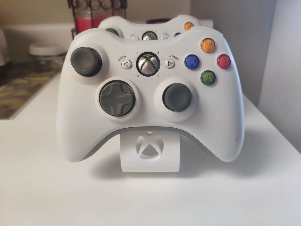 Dobbelt Xbox 360 Controller Stand med Logo