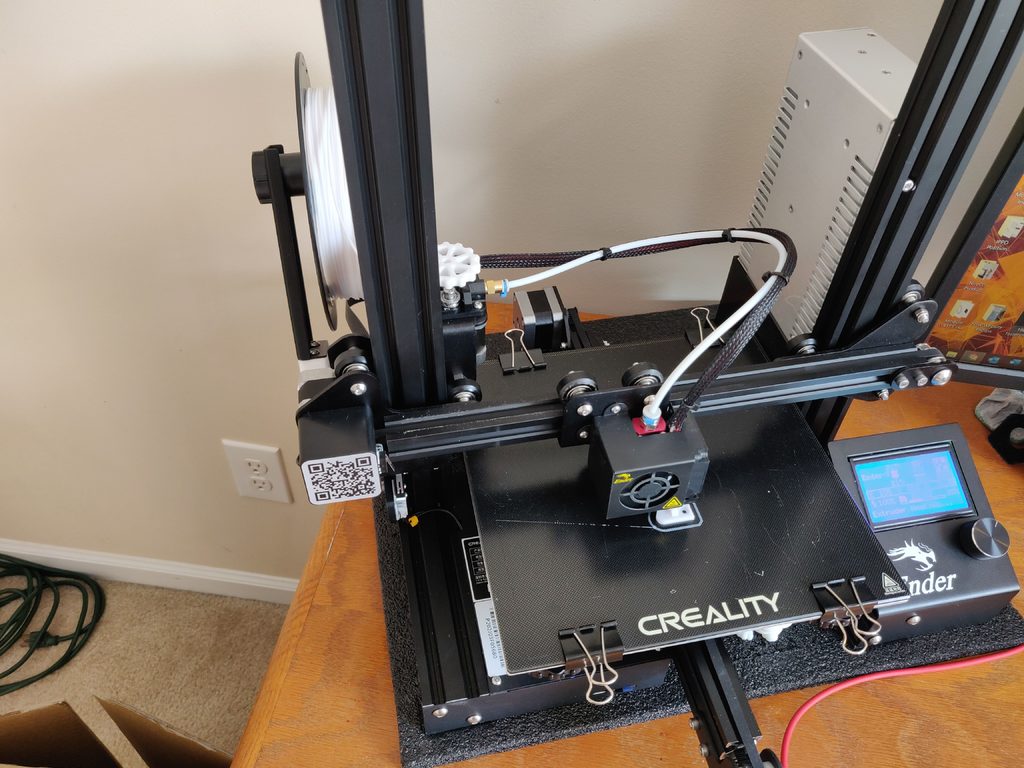 Ender 3 Bageste Spoleholder (CHEP Redesign)