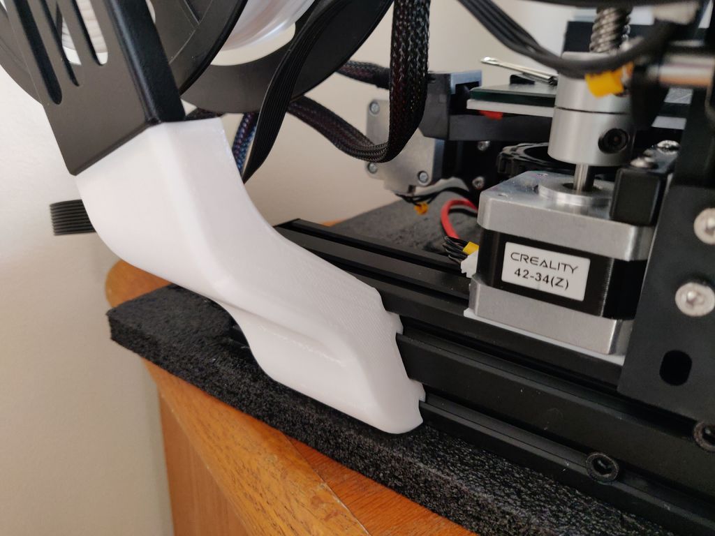 Ender 3 Bageste Spoleholder (CHEP Redesign)