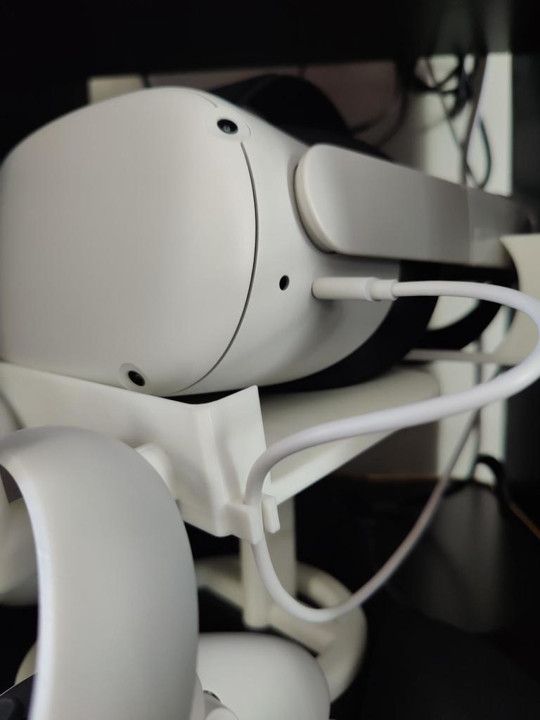 Oculus Quest 2 Stativ med Elite Strap og Kabelholder