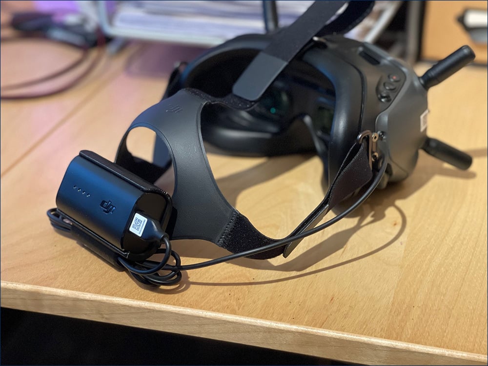 DJI FPV Goggles V2 Batteriholder
