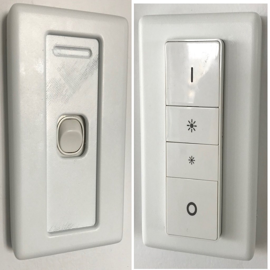 Clipsal 2000 Cover til Philips Hue Lysdæmper
