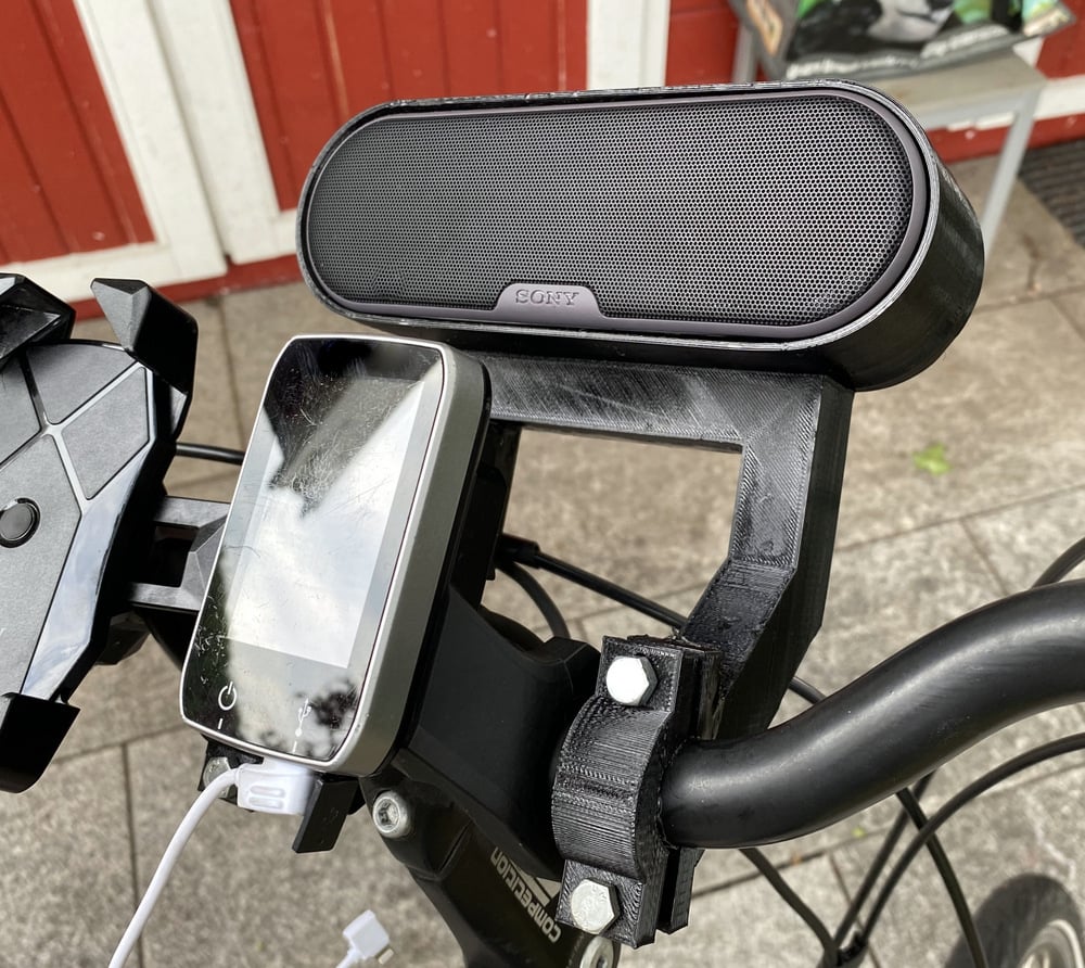 Cykelbeslag til Sony SRS-XB2 Bluetooth Højttaler