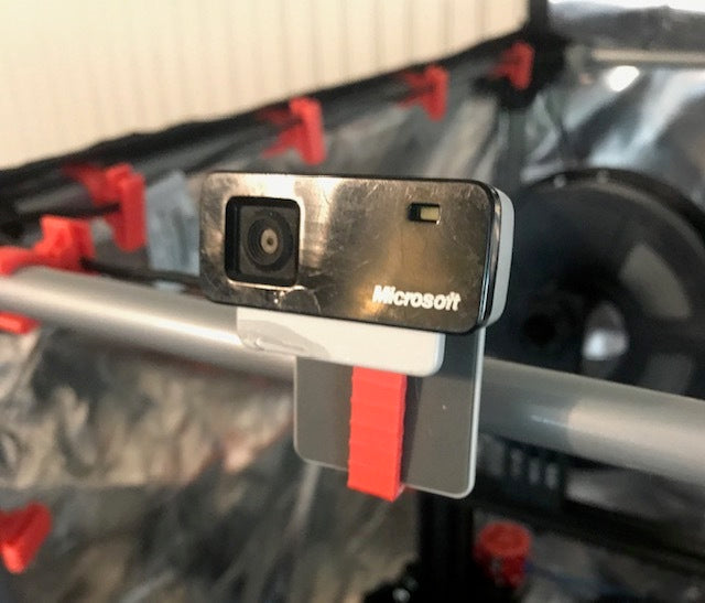 Alsidig Skinneclips til Creality Enclosures – Til LED, Webcam og Kabelstyring