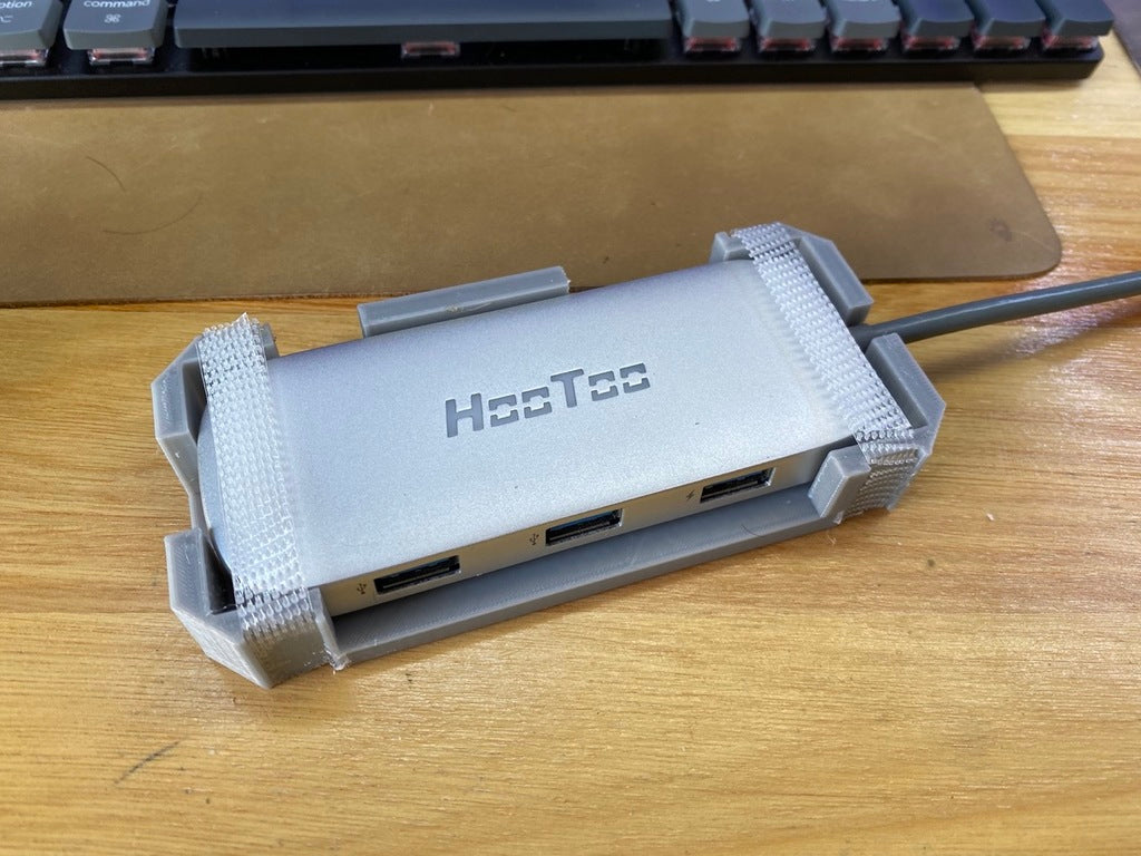 HOOTOO USB-C HT-UC007 Vægholder til Organiseret Skrivebord