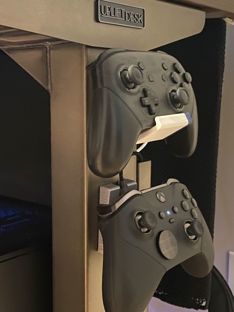 Universel Vægmontering til Konsol Controllere - Inkl. Opladningsbeslag til Xbox Elite Series 2