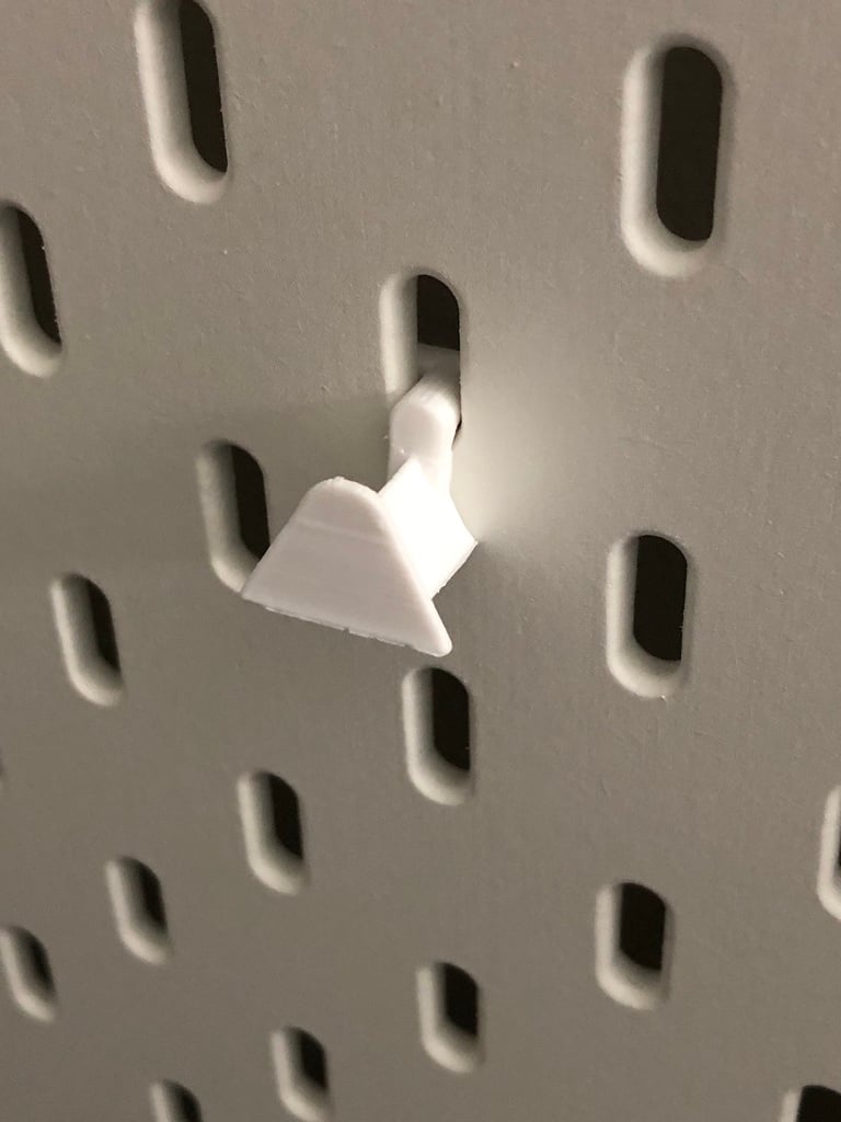 Praktisk Holder til Wire Snips for IKEA Skadis Vægplade