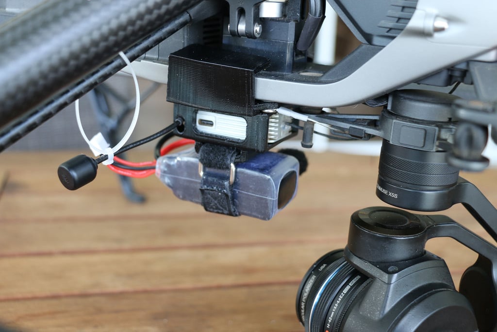 DJI FPV Kamera & Air Unit Montering til Inspire 2