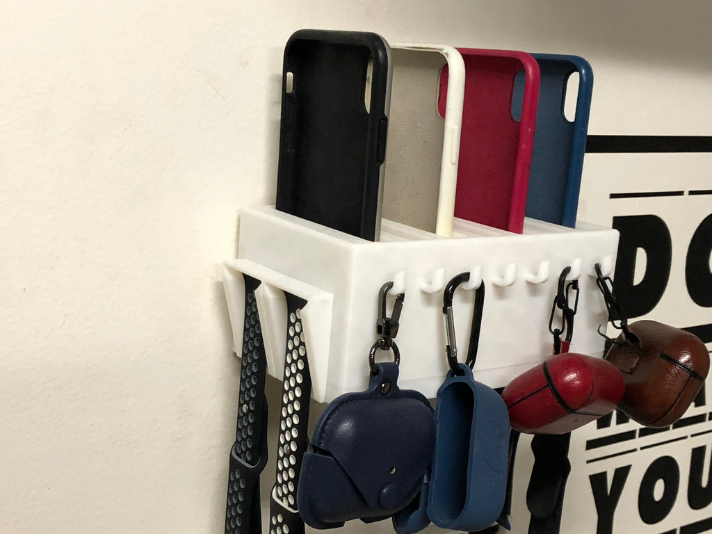 Praktisk Opbevaringsboks til AirPods, iPhone og Apple Watch Etuier