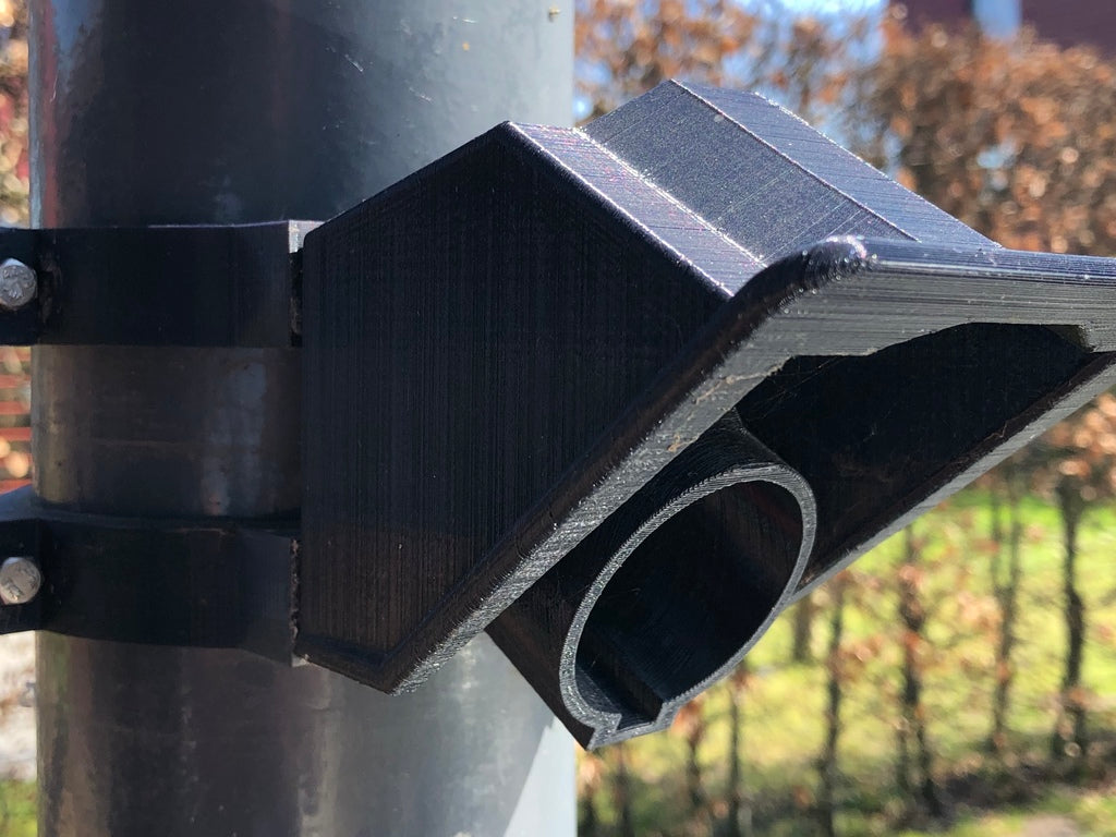 Mennekes Type 1 Ladekabelholder til 110mm Pælmontering