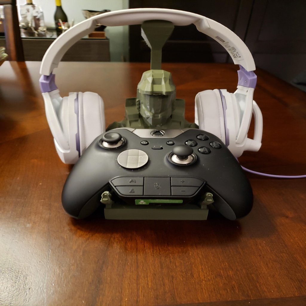 Halo Master Chief Controller og Hovedtelefonstand