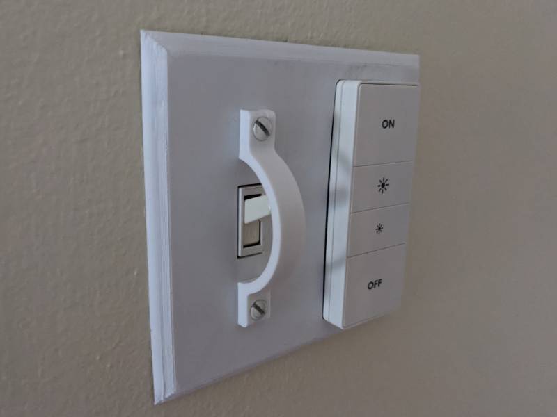 Holder til Philips Hue Fjernbetjening - Passer til Små Lyskontakter