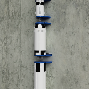 Vægmontering til Lego Saturn V (6 dele)