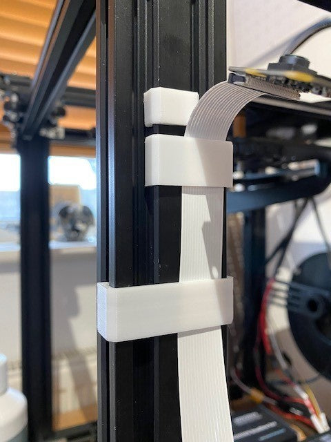 Ender Frame Clips - Kabelclips til effektiv kabeloprydning (Ender 3/5, Creality)