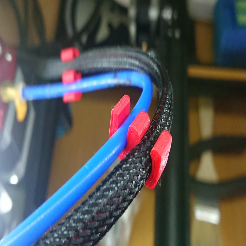 Creality CR10 Bowden Rør Clip - Effektiv Kabelstyring