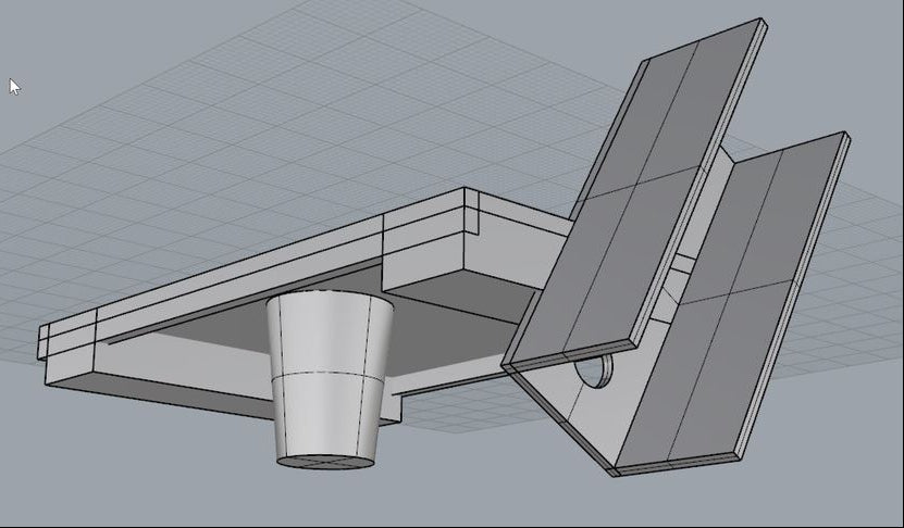 Beslag til Logitech Gearskifter (G923, G29, G920) på VEVOR Ratstand