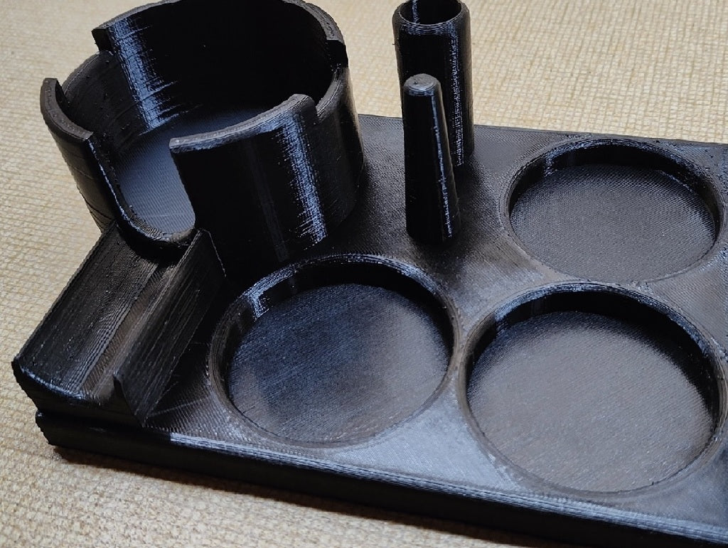 Tampestation til 58 mm portafilter med sideører