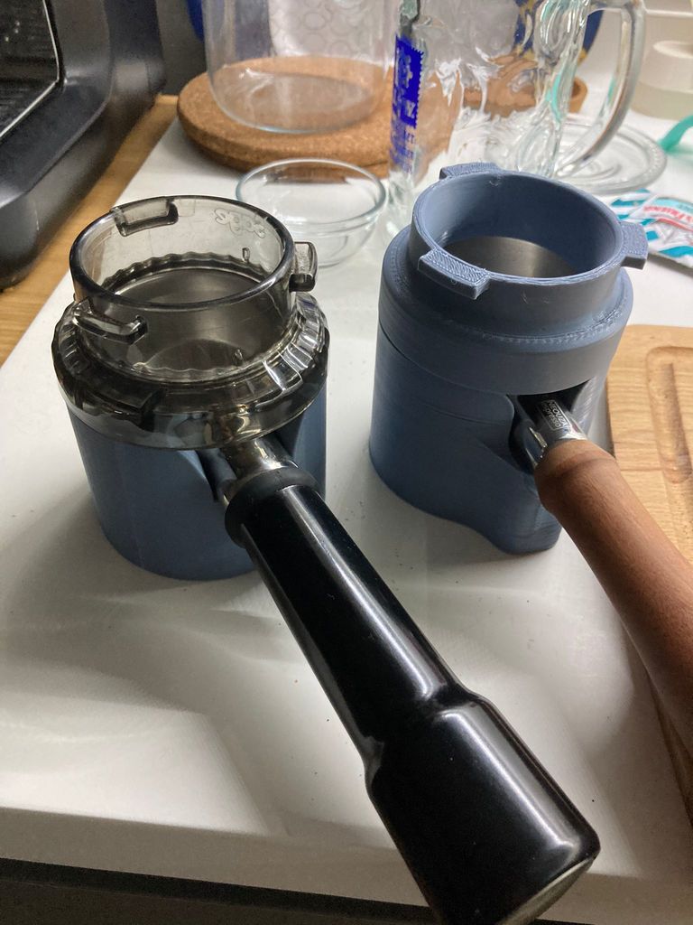 54 mm Espresso Portafilter Tragt
