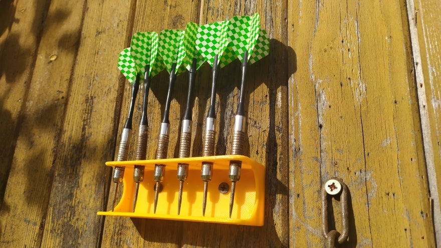 Dart Vægholder til 6 Pile